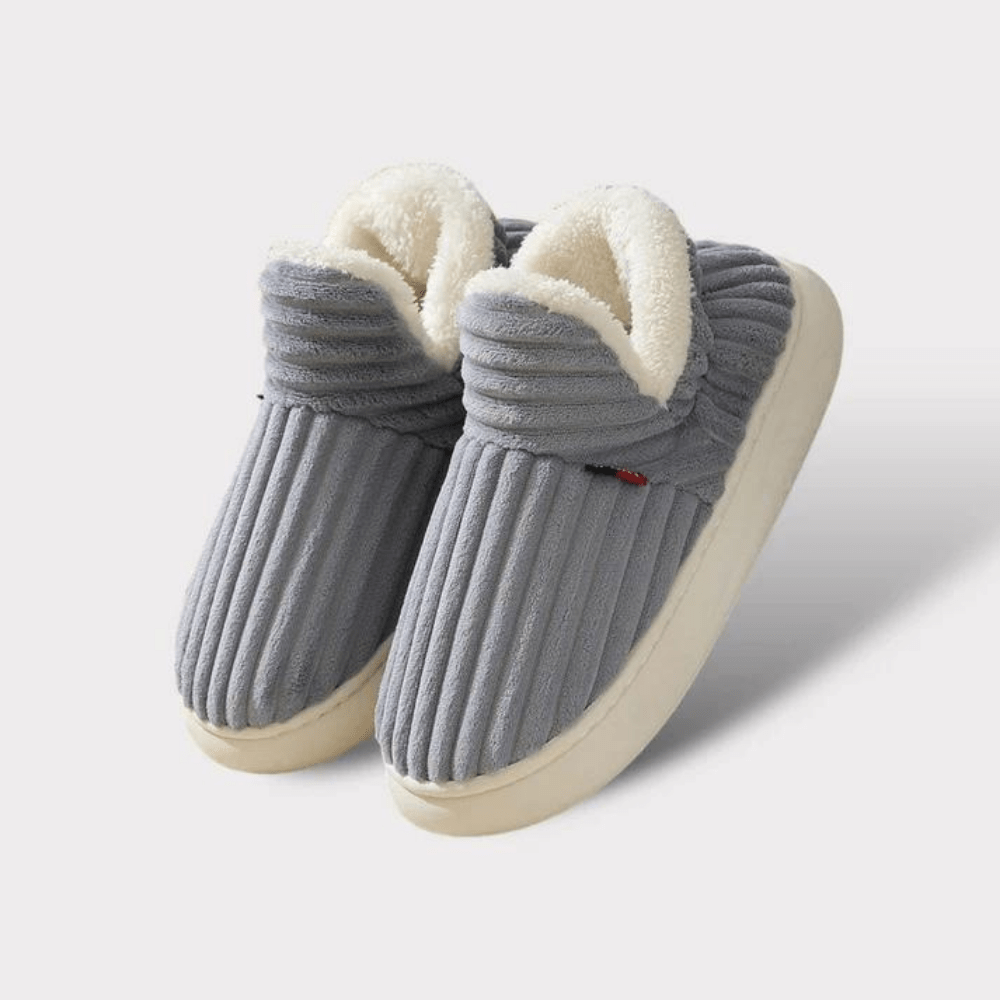 Winter plush slippers for women | Olivier -5