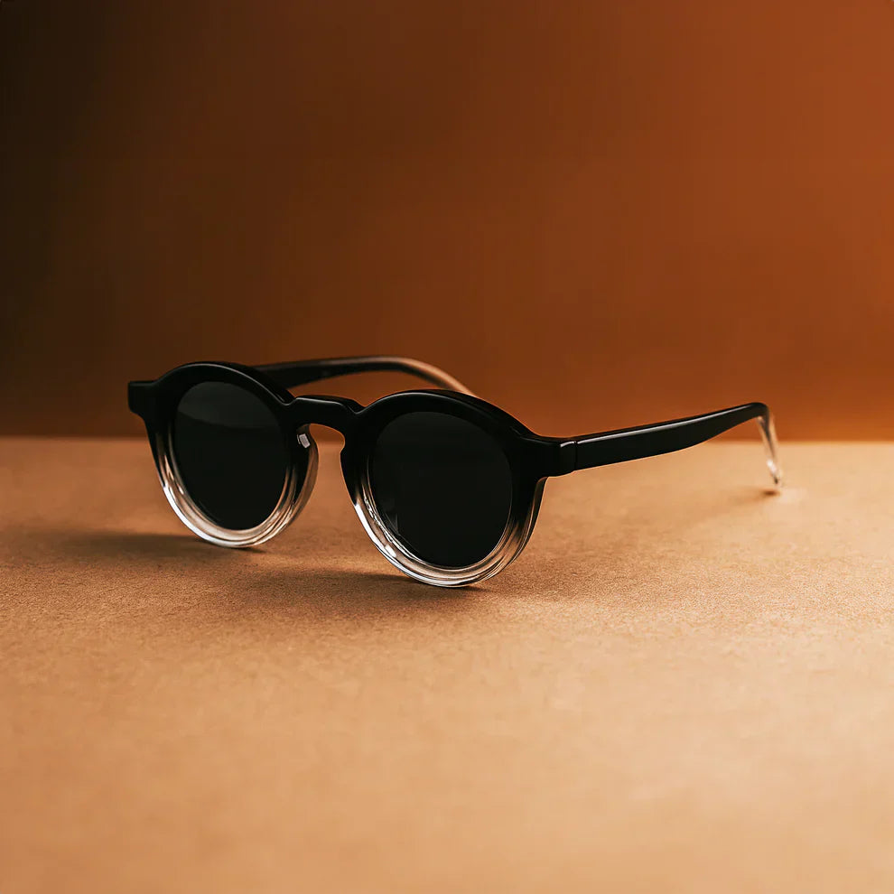 Retro circular & women sunglasses for men | Cobble Shades -2