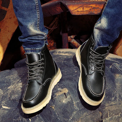 Lace-up sturdy boots for men | Harrison -2