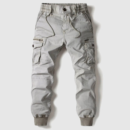 Slim-fit cargo utility pockets pants for men | Atlas -4
