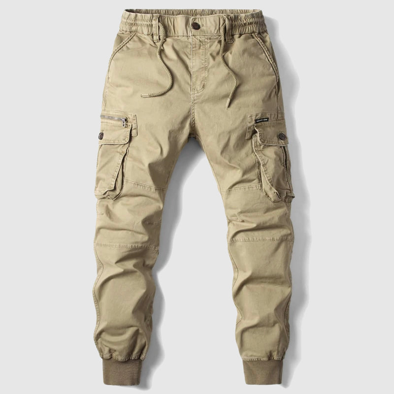 Slim-fit cargo utility pockets pants for men | Atlas -2
