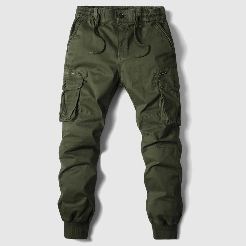 Slim-fit cargo utility pockets pants for men | Atlas -3