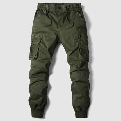 Slim-fit cargo utility pockets pants for men | Atlas -3