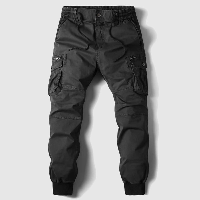 Slim-fit cargo utility pockets pants for men | Atlas -1