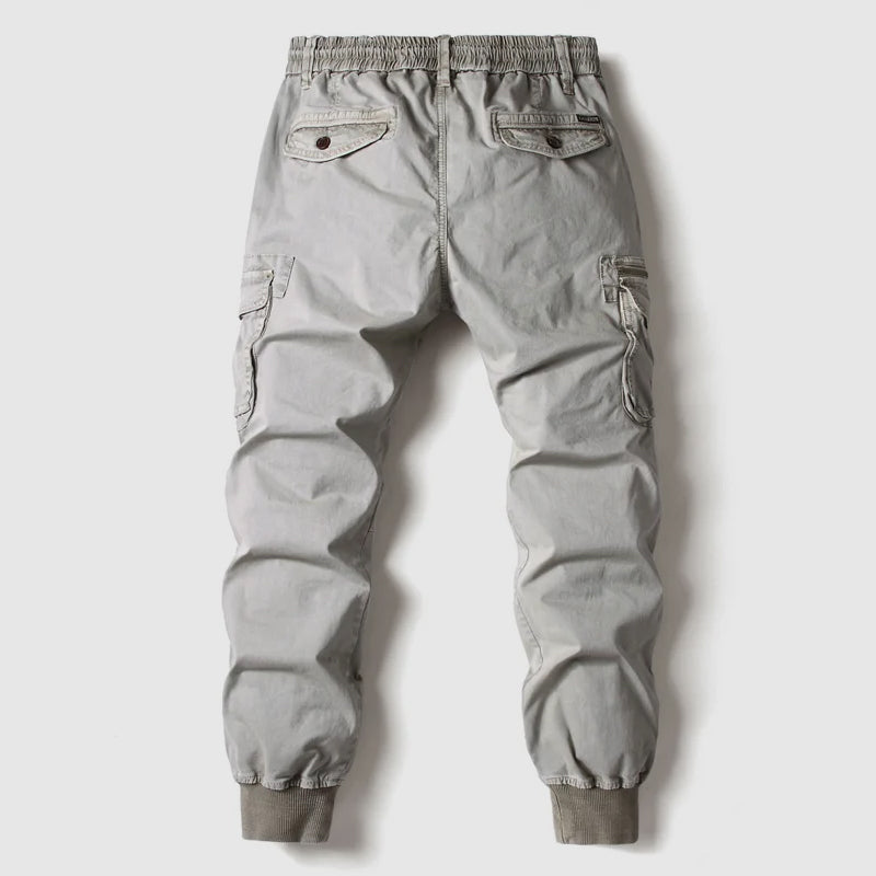Slim-fit cargo utility pockets pants for men | Atlas -5