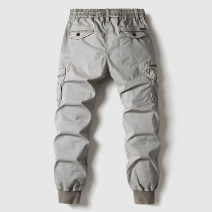 Slim-fit cargo utility pockets pants for men | Atlas -5