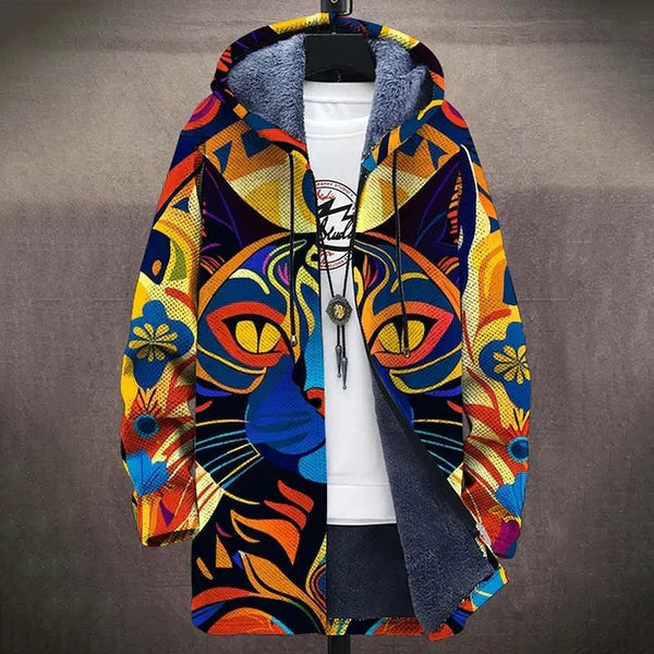 Hooded colourful jacket for men | Winter -12