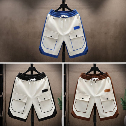 Length summer shorts for men | Loose Knee -4