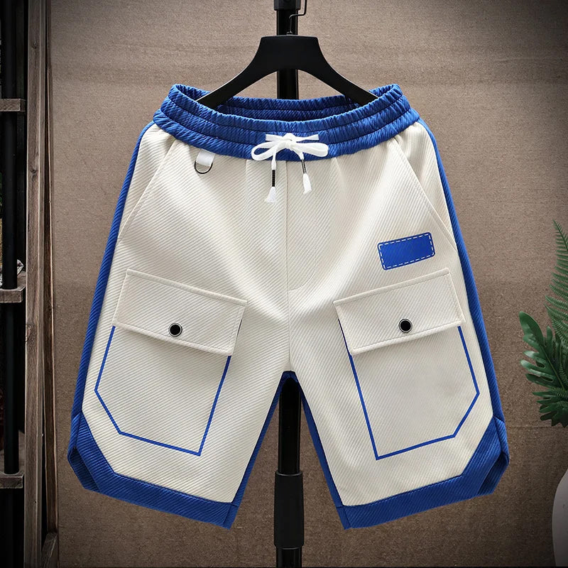 Length summer shorts for men | Loose Knee -1