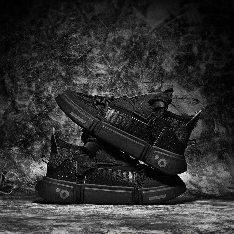 Sleek lace-up modern design sneakers for men | Arlo -3
