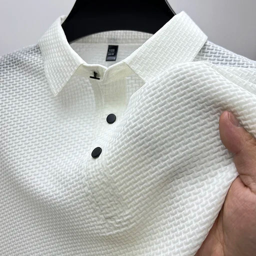 Classic short-sleeve shirt polo for men | Soren -5