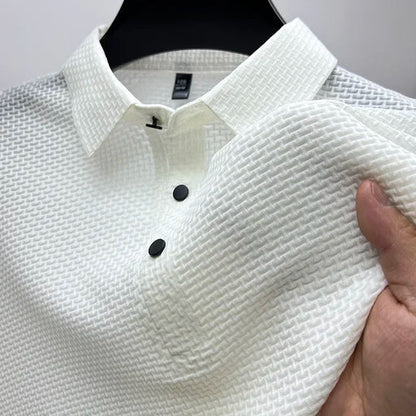 Classic short-sleeve shirt polo for men | Soren -5