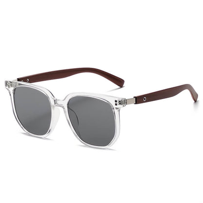 Frame tinted sunglasses for men | Wood -6