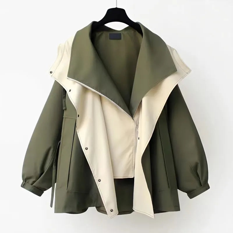 Trench water-repellent stylish coat for women | Lilith -1