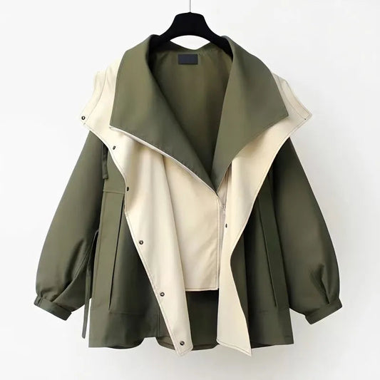 Trench water-repellent stylish coat for women | Lilith -1
