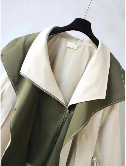 Trench water-repellent stylish coat for women | Lilith -9