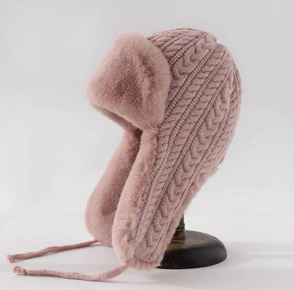 Lei feng cotton hat for women | Quinlyn -6