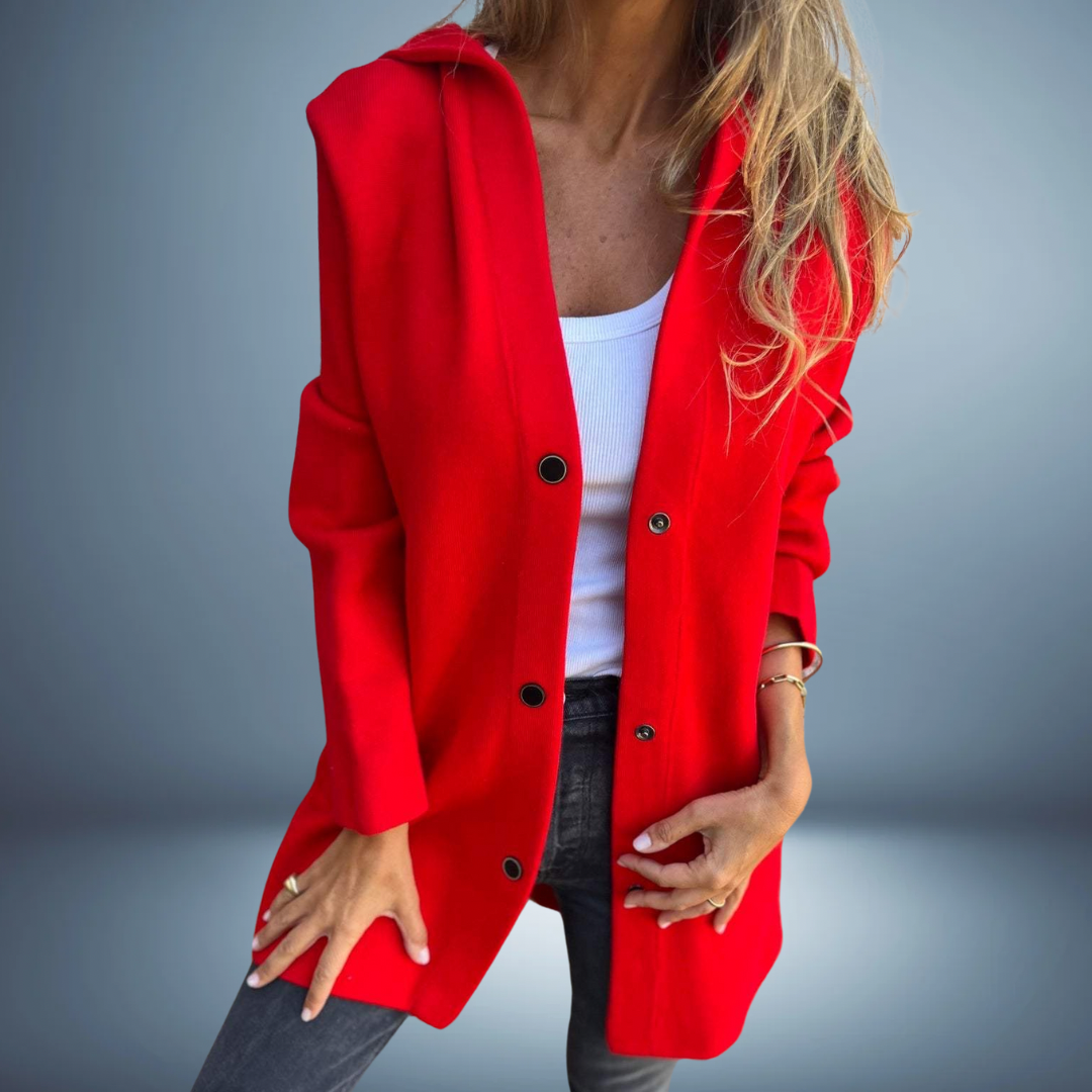 Casual hood jacket for women | Leonie -7