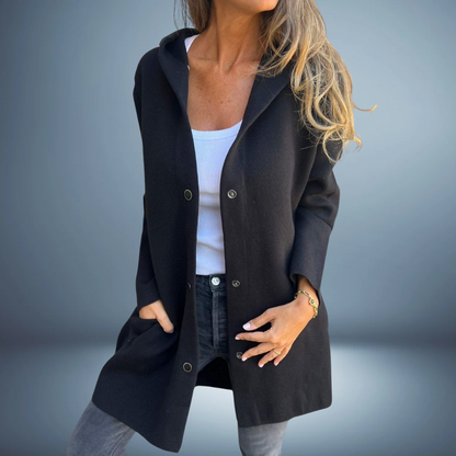 Casual hood jacket for women | Leonie -5