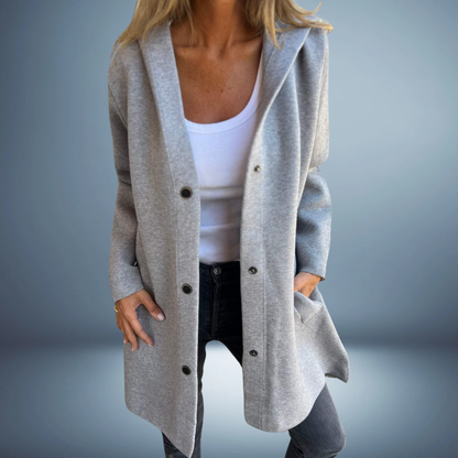 Casual hood jacket for women | Leonie -4