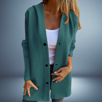 Casual hood jacket for women | Leonie -8