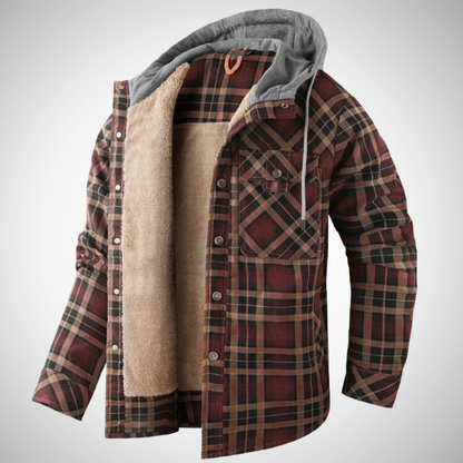 Hooded style bucheron jacket for men | Philippe -2