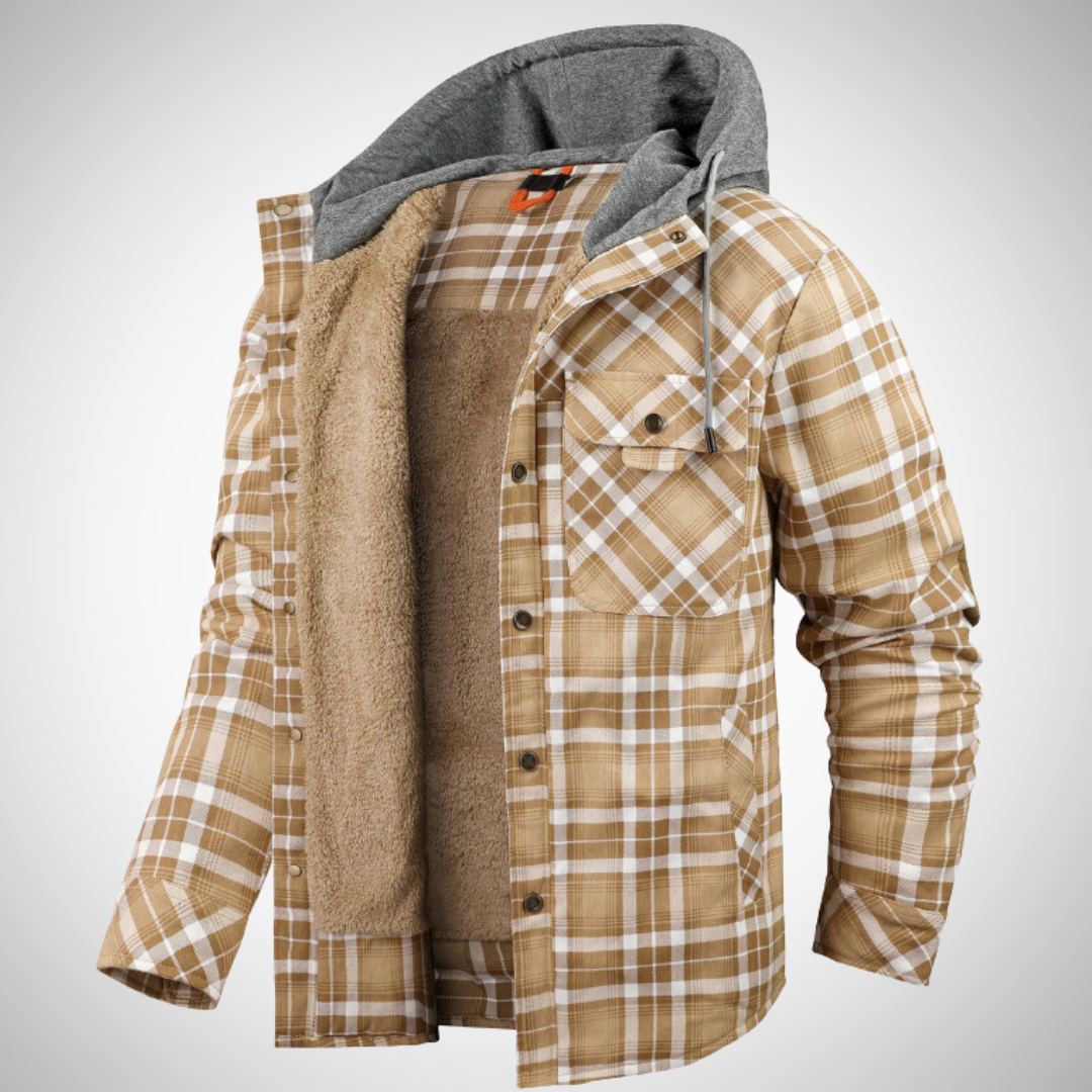 Hooded style bucheron jacket for men | Philippe -5