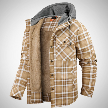 Hooded style bucheron jacket for men | Philippe -5