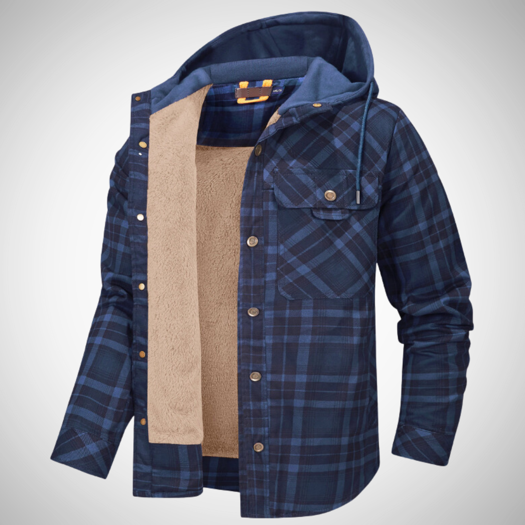 Hooded style bucheron jacket for men | Philippe -6