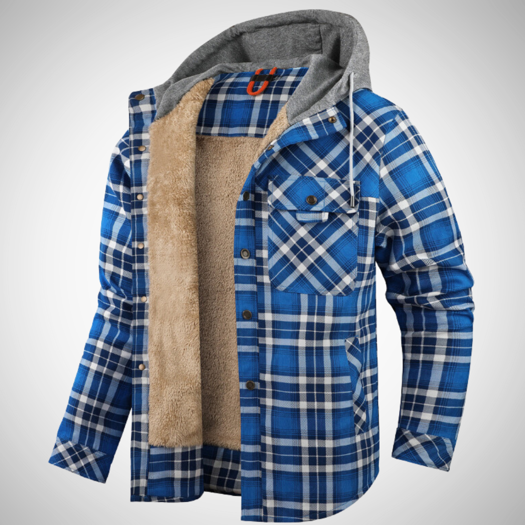 Hooded style bucheron jacket for men | Philippe -4