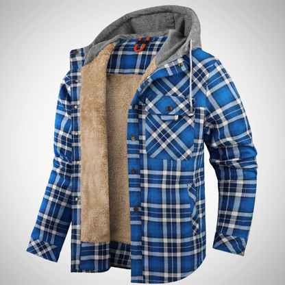 Hooded style bucheron jacket for men | Philippe -4