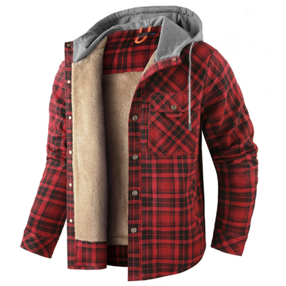 Hooded style bucheron jacket for men | Philippe -3