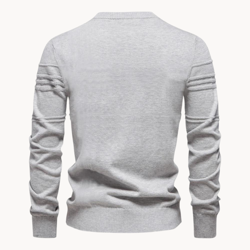 Pattern checked sweater for men | Bastien -2