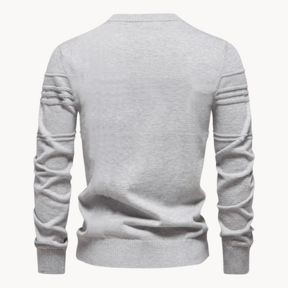 Pattern checked sweater for men | Bastien -2