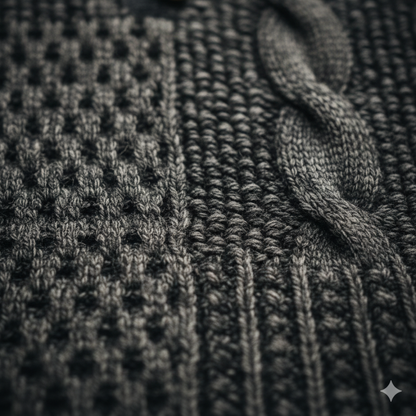 Soft vintage sweater for men | Alric -3