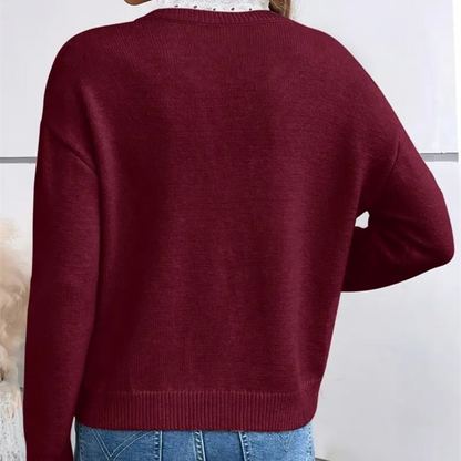 Lightweight elegant sweater for women -5