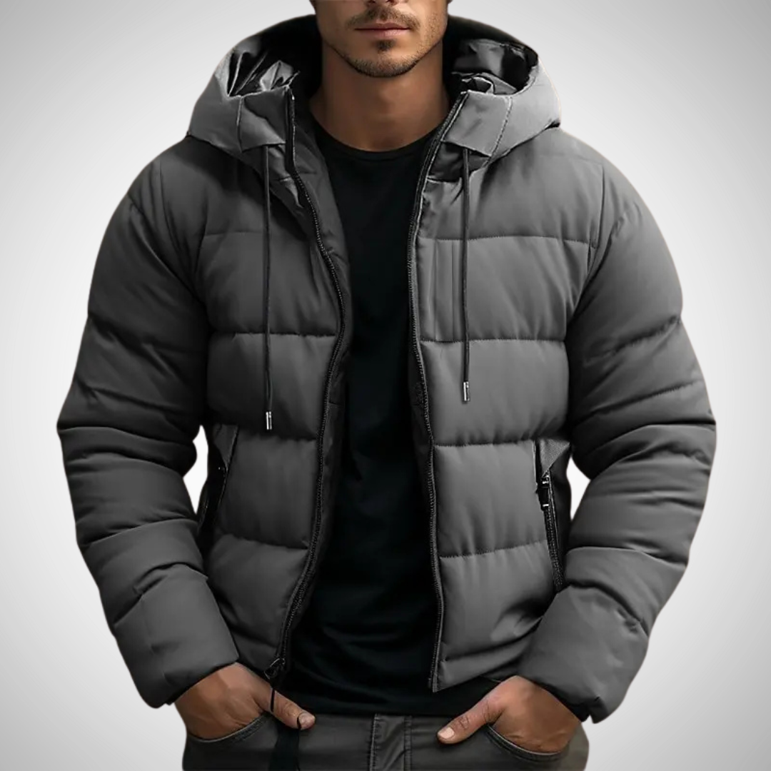 Puffer winter cotton jacket for men | Andree -3