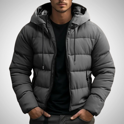 Puffer winter cotton jacket for men | Andree -3