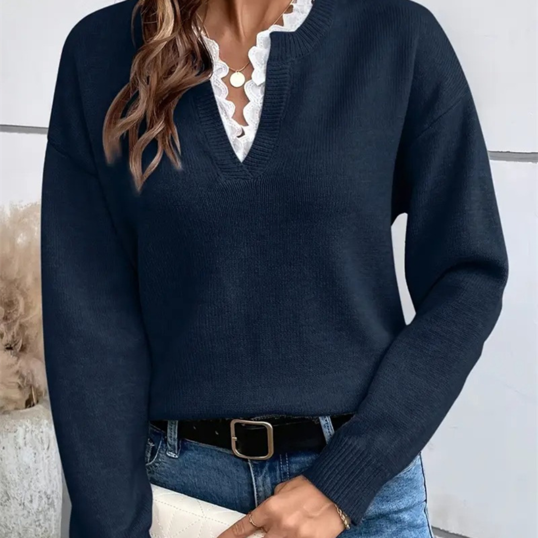 Lightweight elegant sweater for women -2