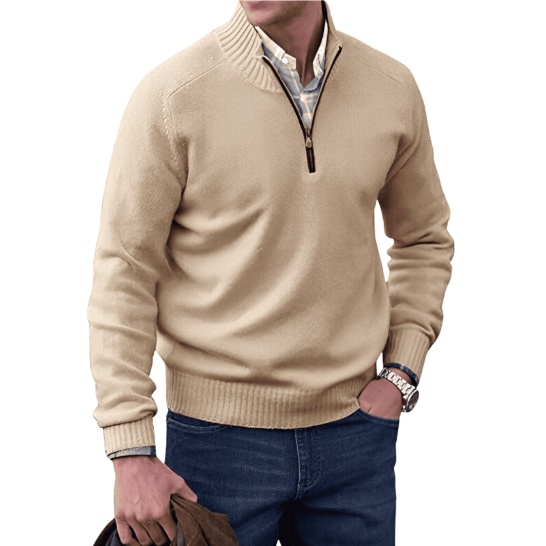 Quart slide sweater for men | Calvin -1
