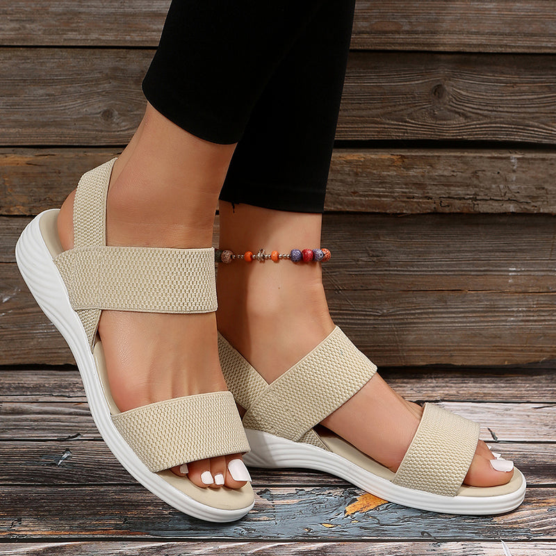 Wedge flexible sandals for women | Audette -4