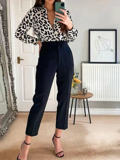 High-waisted vintage trousers for women | Florence -4