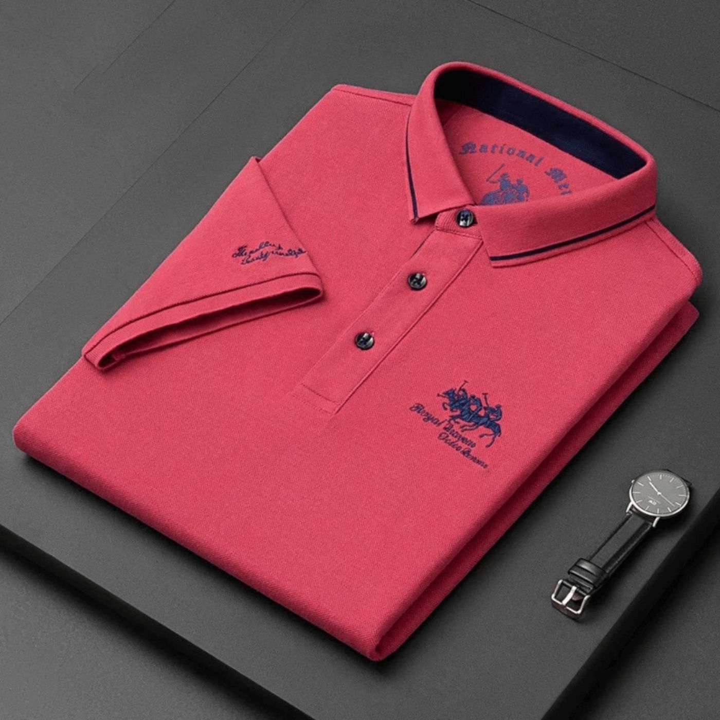 Elegant modern polo for men -6