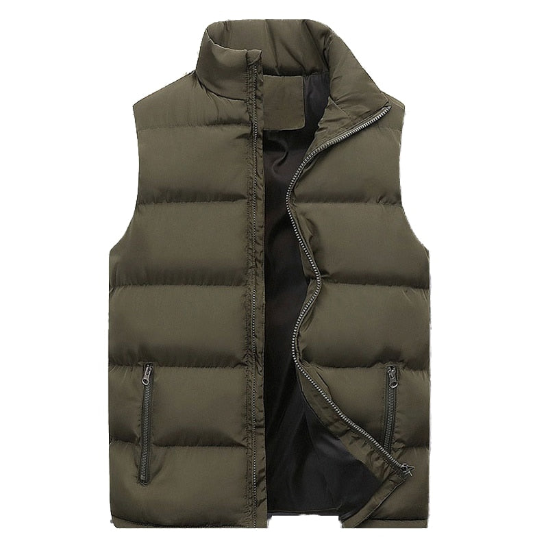 Modern quilted streamlined fit gilet for men | Calder -5