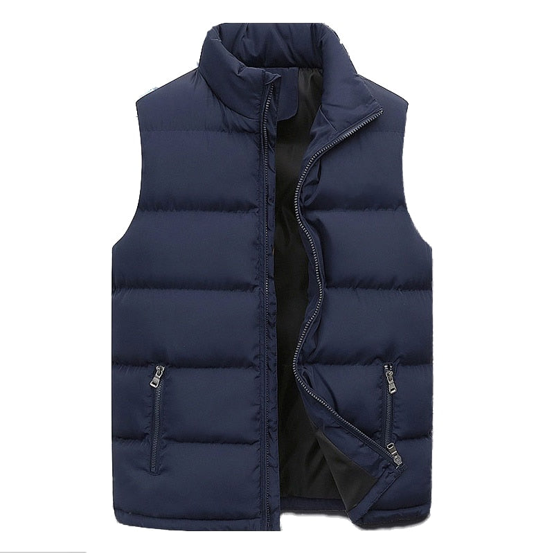 Modern quilted streamlined fit gilet for men | Calder -1