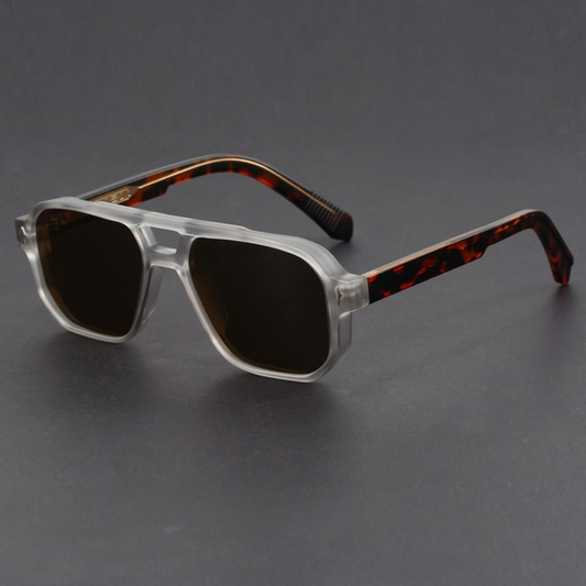 Cut aviator blackout lenses sunglasses for men | Bold -1