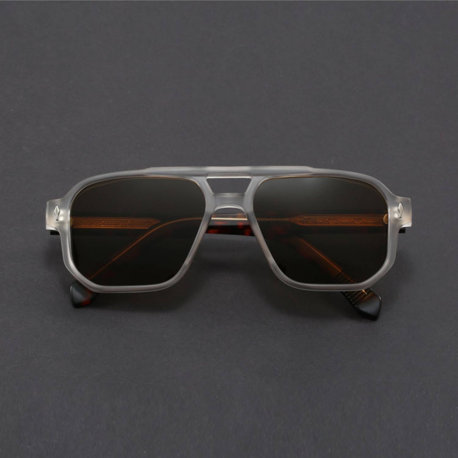 Cut aviator blackout lenses sunglasses for men | Bold -8