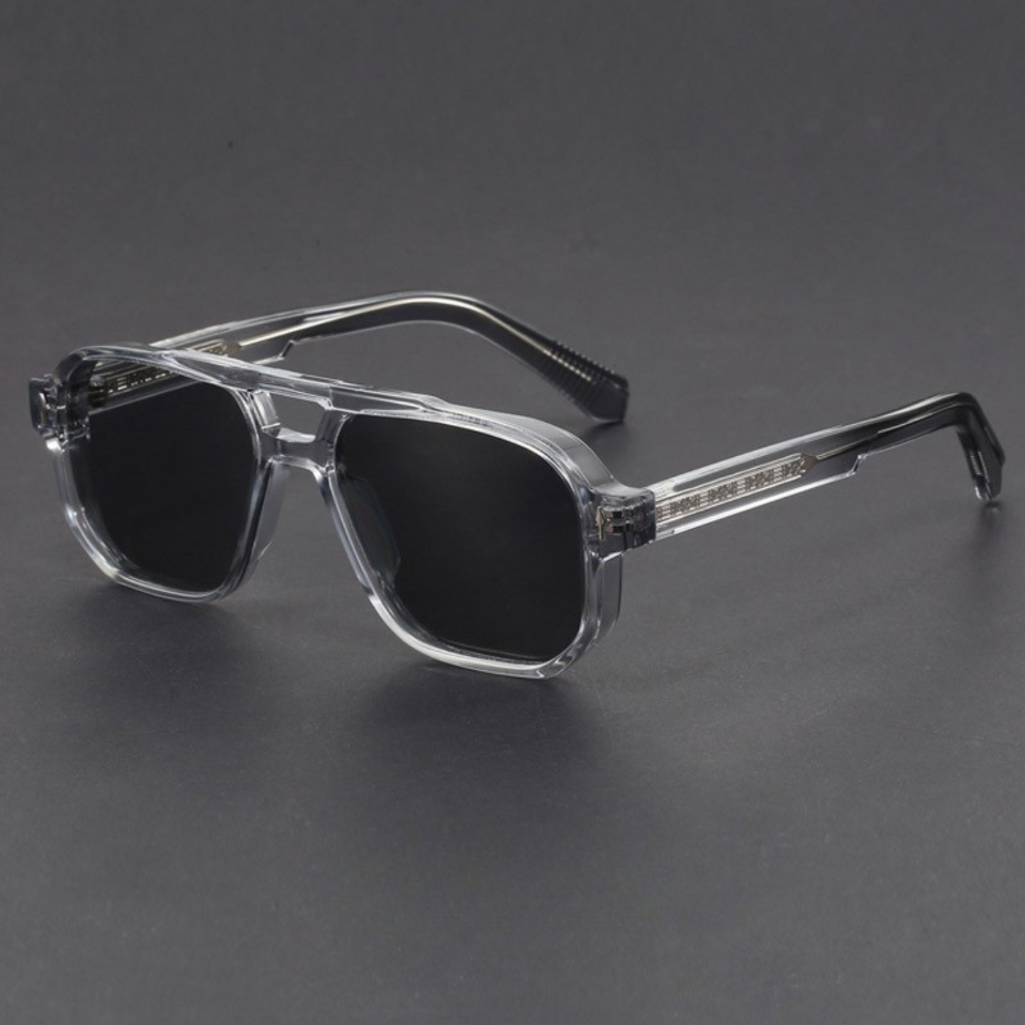 Cut aviator blackout lenses sunglasses for men | Bold -9