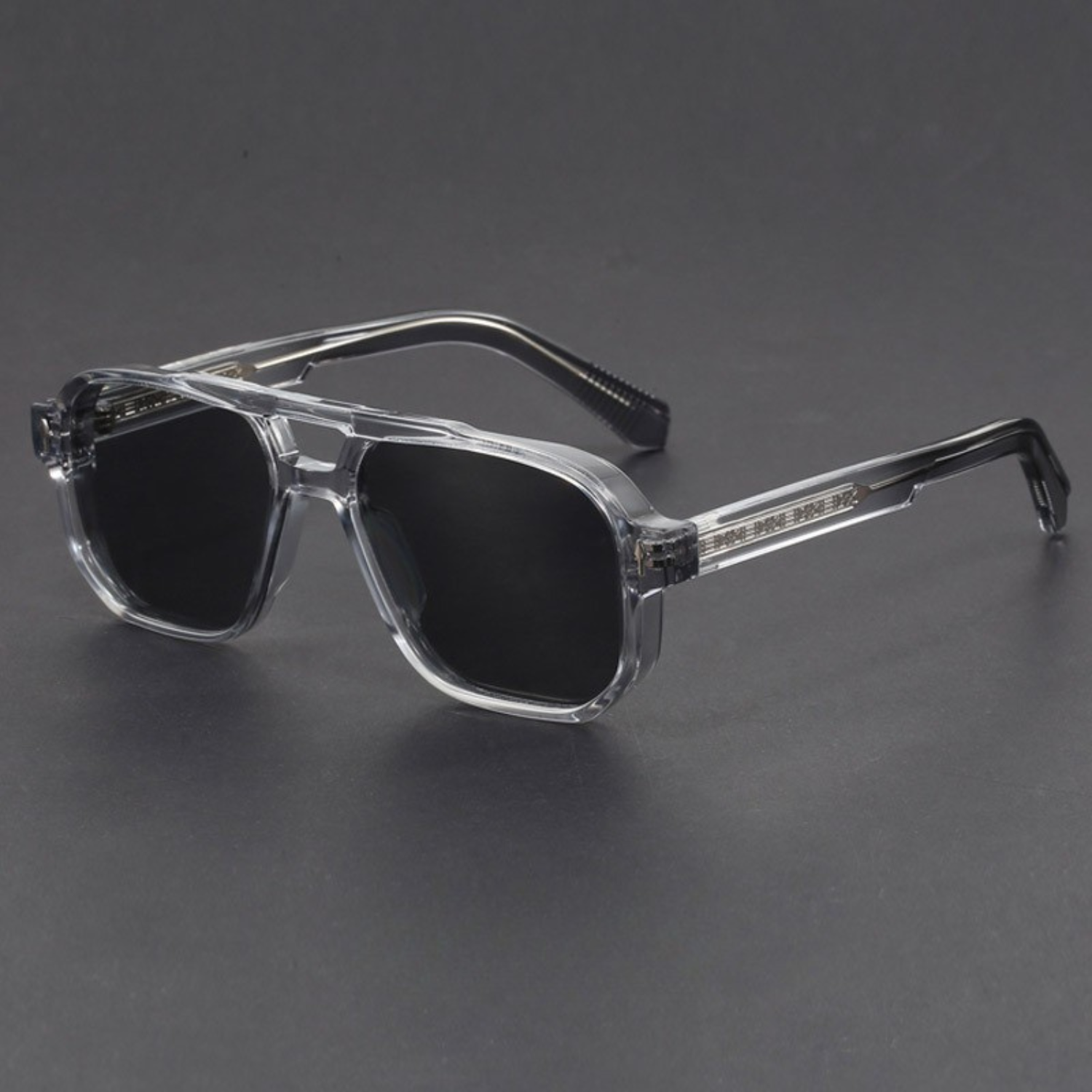 Cut aviator blackout lenses sunglasses for men | Bold -9