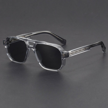 Cut aviator blackout lenses sunglasses for men | Bold -9